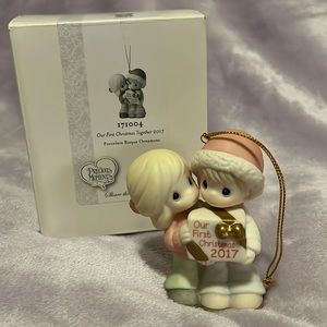 Precious Moments “Our First Christmas 2017” Ornament